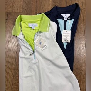 Sport‎ Haley Polo Shirt - White and blue